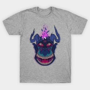 Demon mask colorful illustration T-Shirt